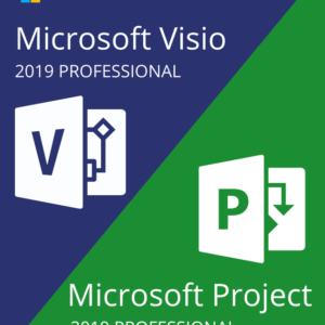 Project Professional + Visio Professional 2019 Activation key - Bundle